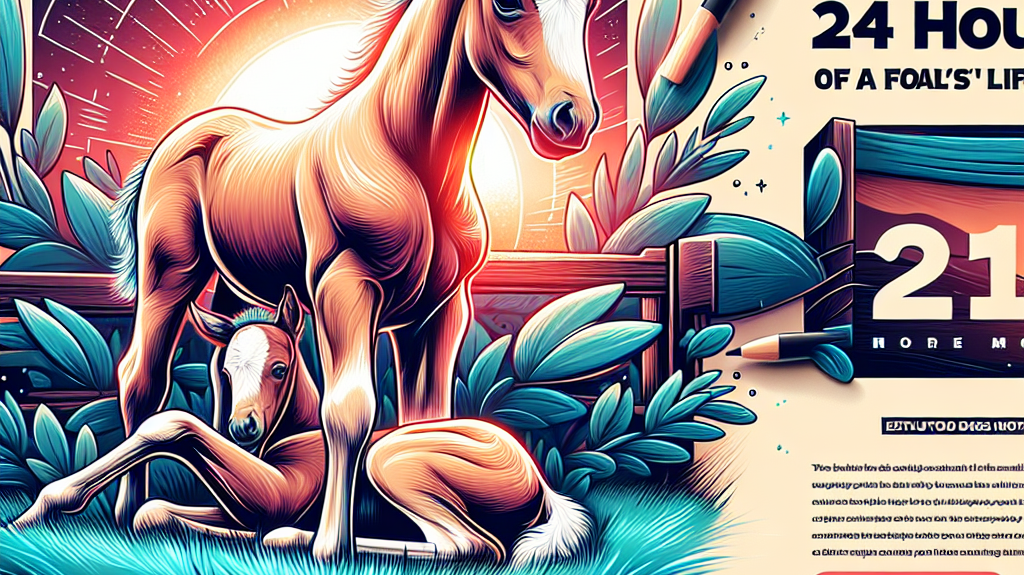 Milestones And Challenges In The First 24 Hours Of A Foal's Life- just horse riders
