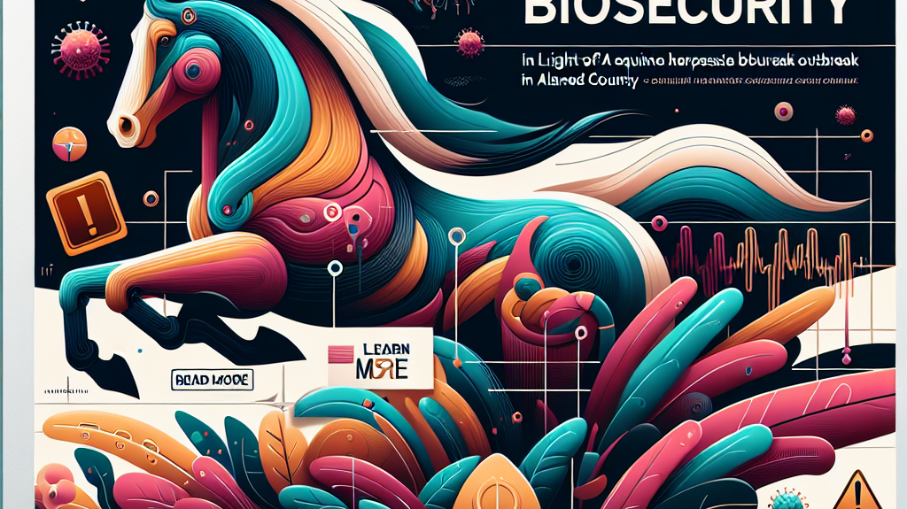 Equine Herpesvirus-1 Outbreak in Alameda County Highlights Urgent Need for Enhanced Biosecurity Measures- just horse riders