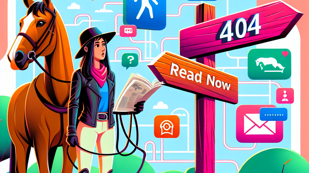 Encountering 404 Error on Horse & Hound: An Equestrian's Guide on How to Navigate and Discover More Online Resources- just horse riders