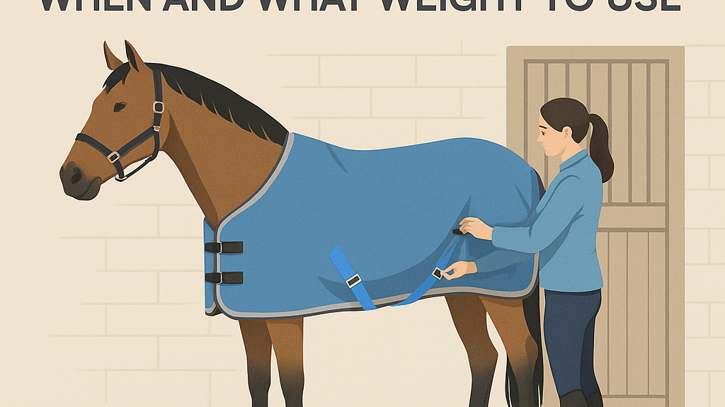 Horse Rugging In The UK: When And What Weight To Use- just horse riders