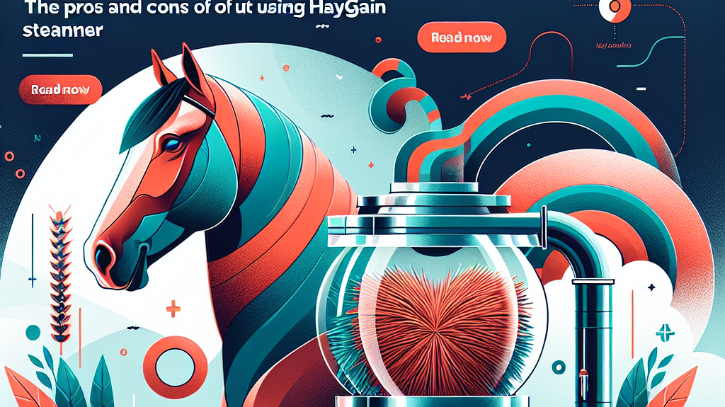 Enhance Your Horse's Health: The Pros and Cons of Using Haygain Steamers- just horse riders