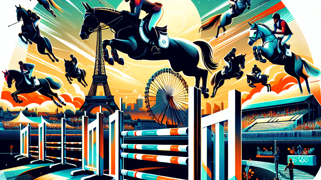 "The Battle for Team Showjumping Medals at the Paris Olympics: Top Teams, Dark Horses, and New Formats"- just horse riders