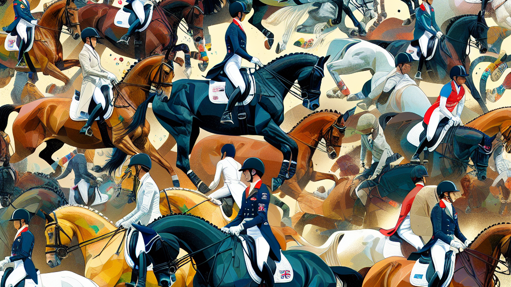 Unveiling Team GB's Elite Horse-Rider Combos for Aachen CDI3*: Key Insights and Anticipation for the Prestigious Dressage Event- just horse riders