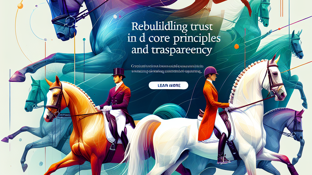 Rebuilding Trust In Dressage Through Core Principles And Transparency- just horse riders
