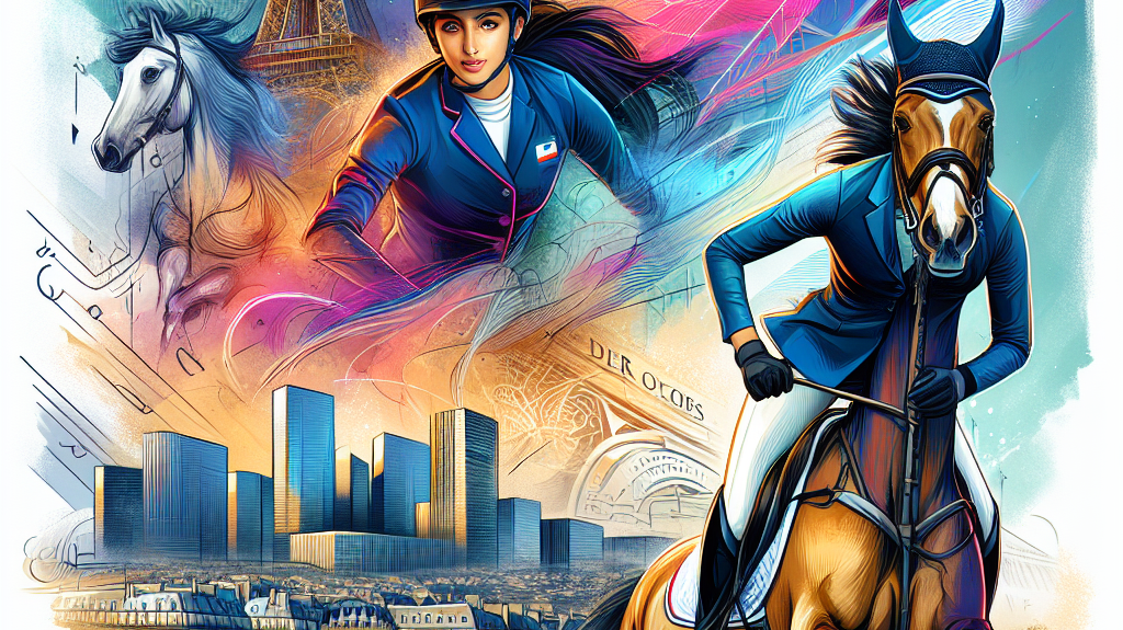 Overcoming Odds: Noor Slaoui’s Inspirational Journey to the Paris 2024 Olympics in Equestrian Sports- just horse riders
