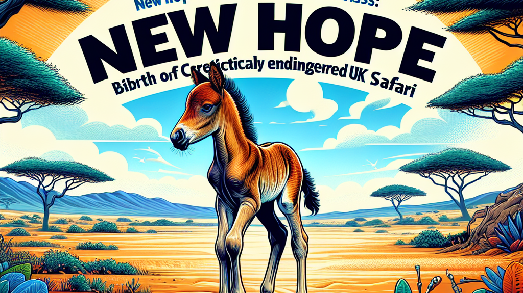 New Hope for Somali Wild Ass: Birth of Critically Endangered Foal at UK Safari- just horse riders