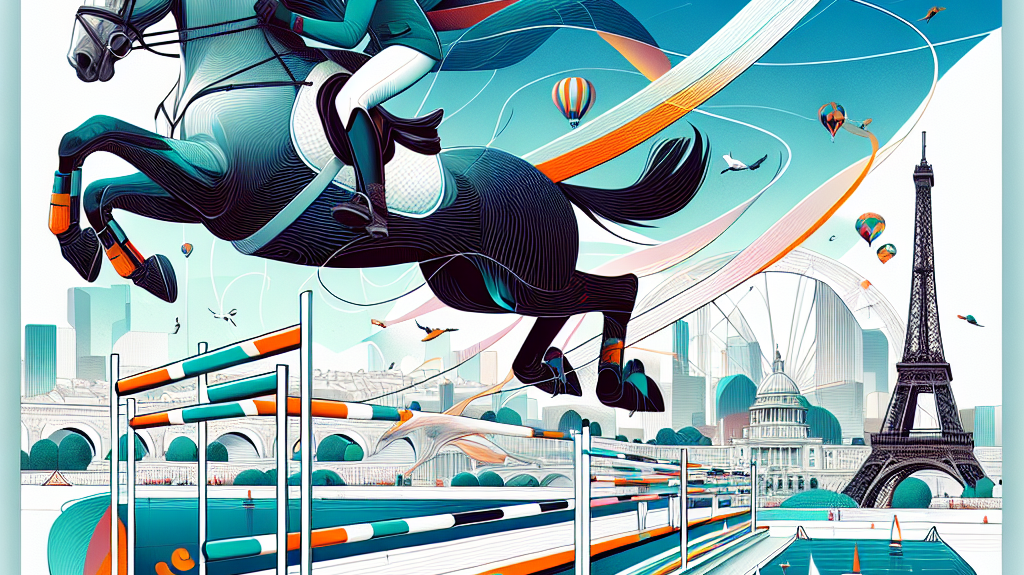 Inside the High-Stakes Drama of the Paris 2024 Olympic Showjumping Qualifier- just horse riders
