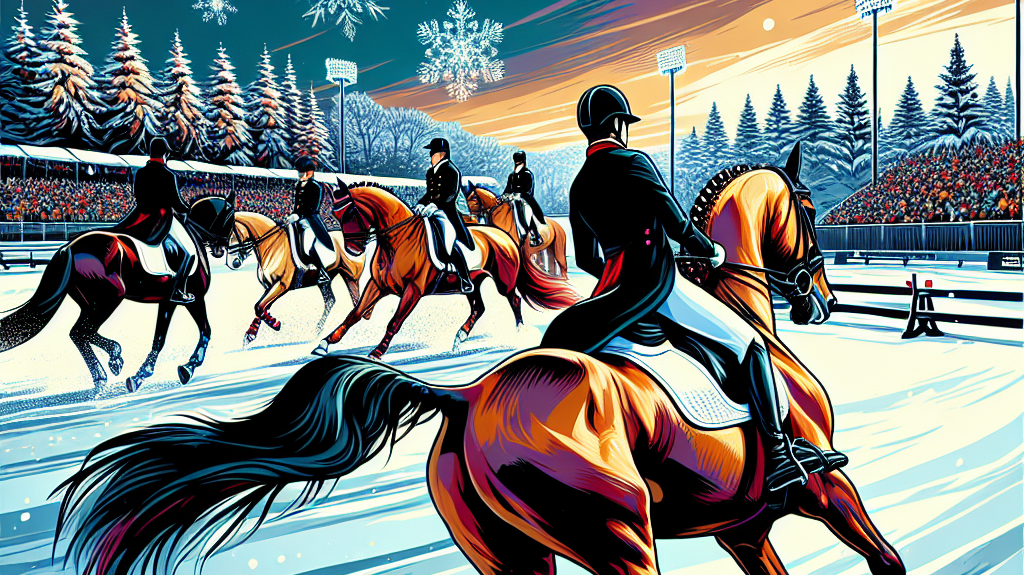 Celebrating Dedication And Triumph In Dressage At The 2025 Petplan Winter Area Festivals- just horse riders