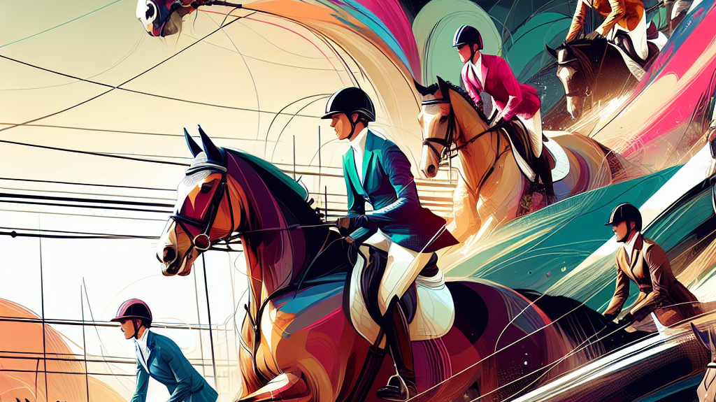 Triumphs And Trials In The Unpredictable World Of Equestrian Sports- just horse riders