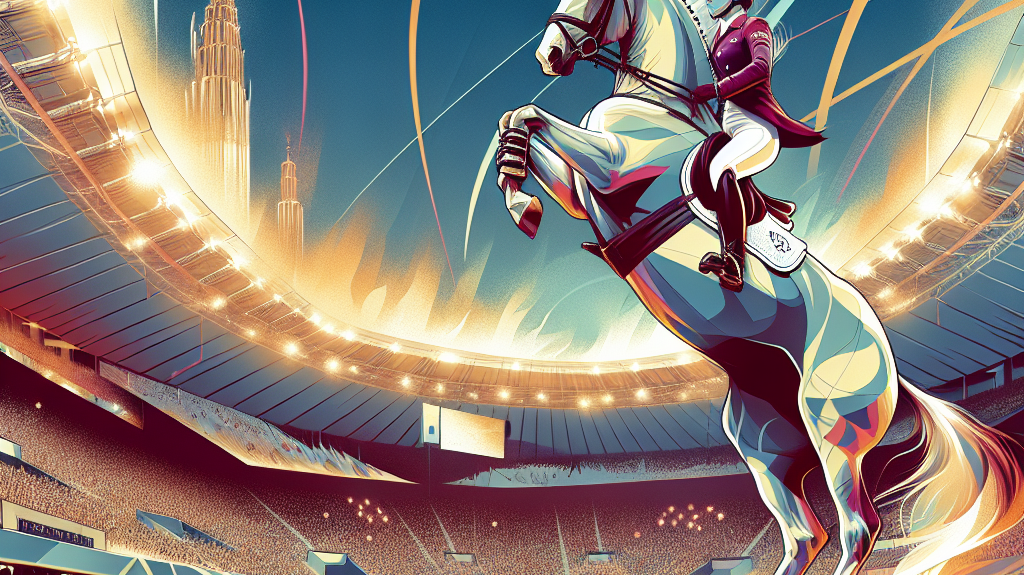 Laura Collett's Historic Dressage Triumph: Breaking Olympic Records at Paris 2024 and Setting New Standards for Eventing- just horse riders