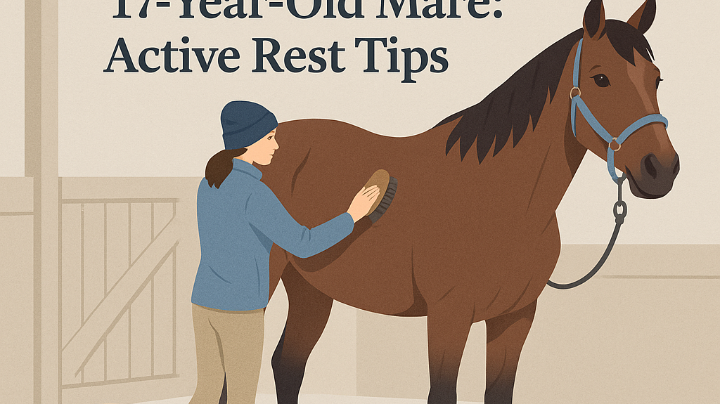 Winter Break For Your 17-Year-Old Mare: Active Rest Tips- just horse riders