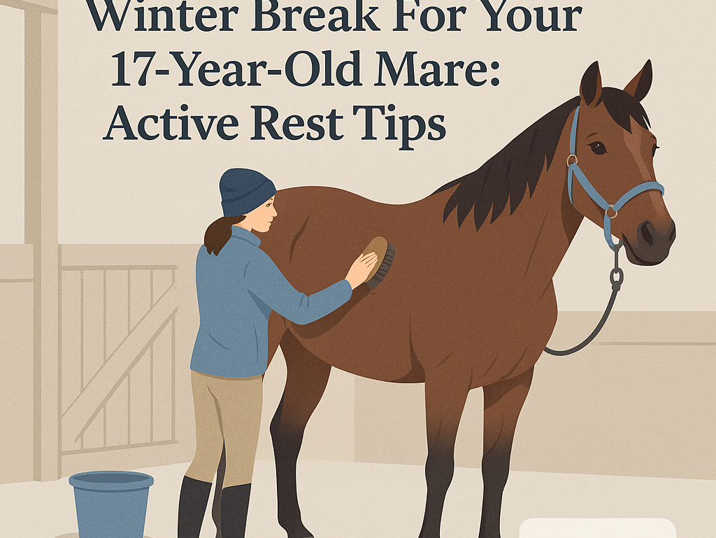 Winter Break For Your 17-Year-Old Mare: Active Rest Tips- just horse riders