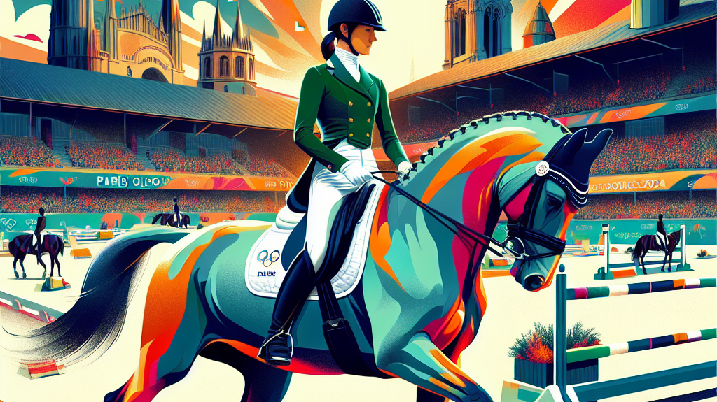Rising Equestrian Star Abi Lyle: Ireland's Hope for 2024 Paris Olympics Dressage Competition- just horse riders