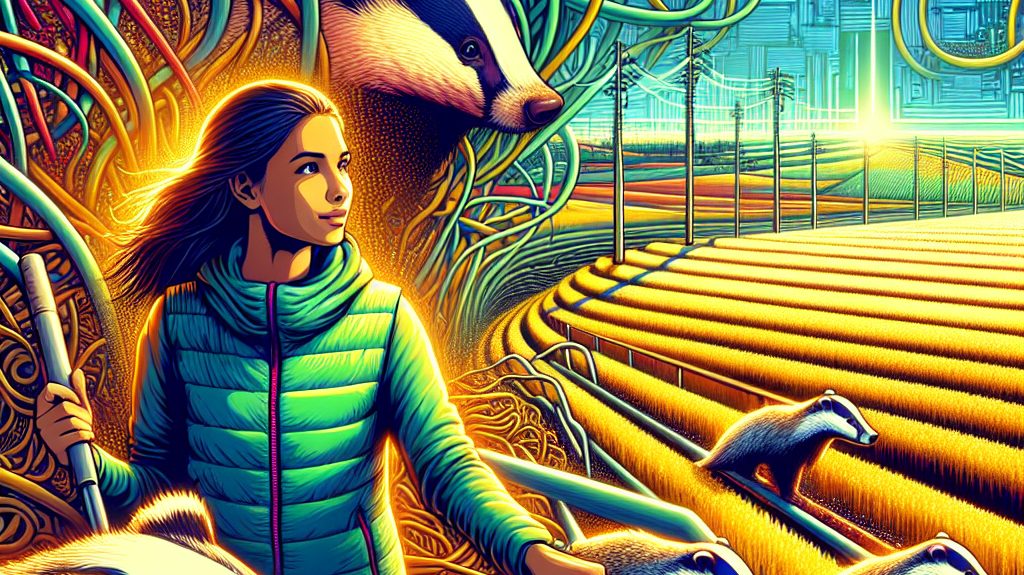 Trinity's Unexpected Adventure In A City Of Badger Tunnels: Uncovering The Challenges Of Wildlife And Agriculture Coexistence- just horse riders