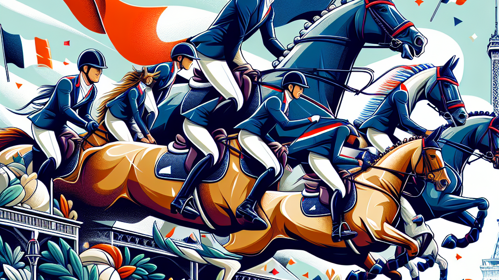 How France's Equestrian Team Dominated the Longines League of Nations and What It Means for the Paris 2024 Olympics- just horse riders