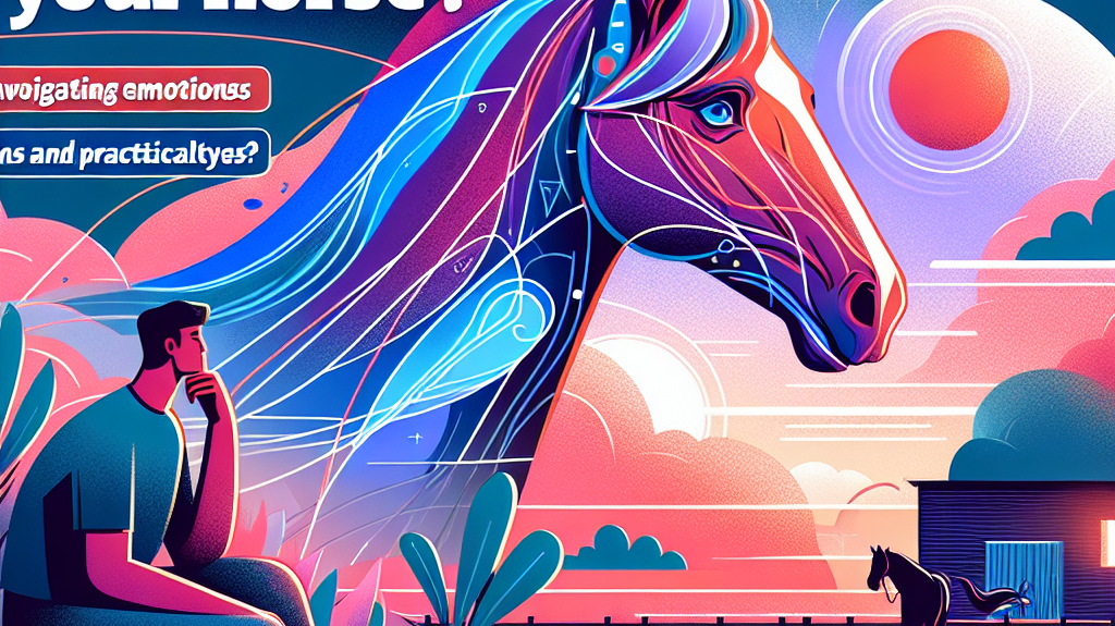 Is Selling Your Horse the Right Choice? Navigating Emotions and Practicalities- just horse riders