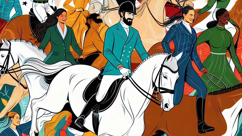 Celebrating Diversity and Inclusivity in Dressage For All Week- just horse riders