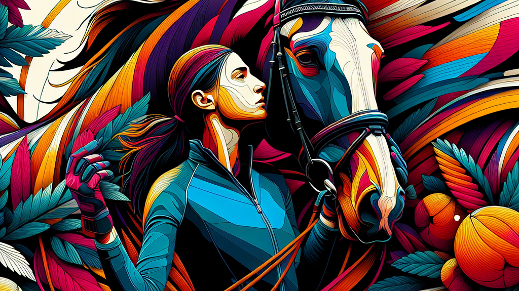 Unearthing Emotional Depths in Equestrian Sports: The Touching Partnership and Tragedy of Sarah Clark and Her Horse LV Balou Jeanz- just horse riders