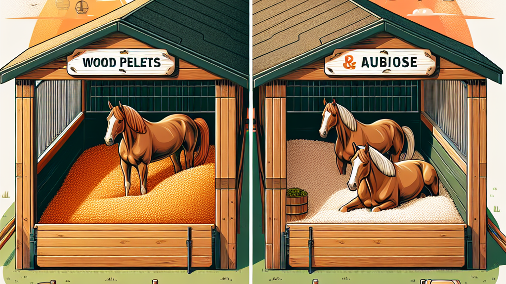 Choosing the Perfect Horse Bedding: A Comparison of Wood Pellets and Aubiose- just horse riders