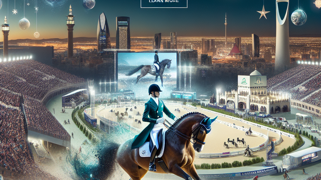 Taking the Reins: The Anticipation, Bright Stars and Deep-Rooted Tradition of FEI Dressage World Cup™ Final 2024 in Riyadh- just horse riders