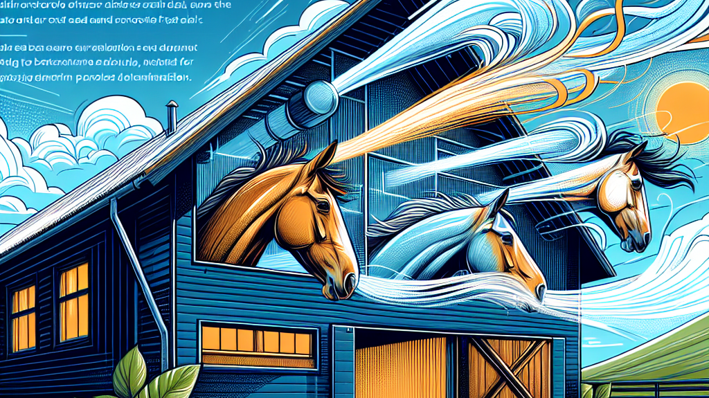 Mastering Barn Ventilation To Improve Respiratory Health For Horses- just horse riders