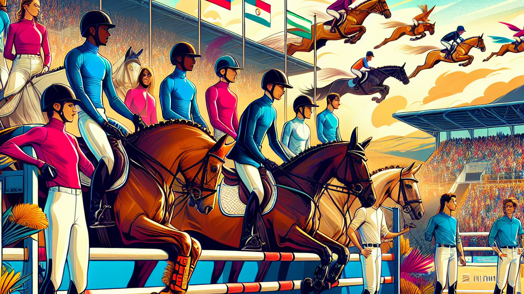 British Showjumping's Promising Team Set To Shine At 2025 FEI Jumping European Championships In Spain- just horse riders