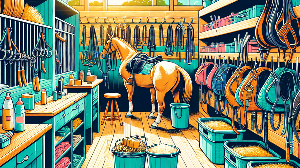 Mastering Your Livery Yard: Essential Tips for Organizing Tack and Feed Rooms Efficiently- just horse riders