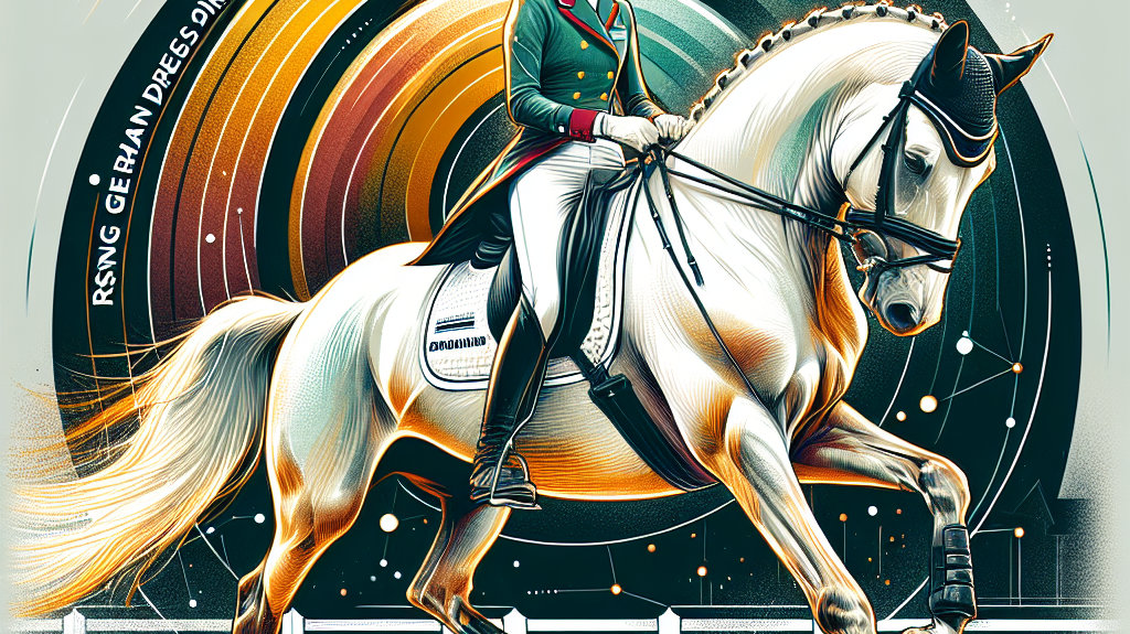 Rising German Dressage Star Felicitas Hendricks Shines With Drombusch OLD- just horse riders