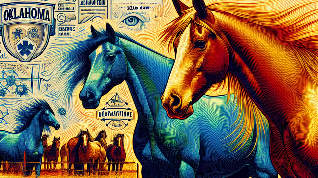 Equine Infectious Anemia Outbreak In Oklahoma Challenges Quarantine Management And Future Research- just horse riders