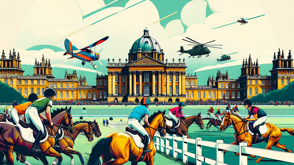 Blenheim Palace International Horse Trials A Rich Tapestry Of Equestrian Tradition And Modern Sport- just horse riders