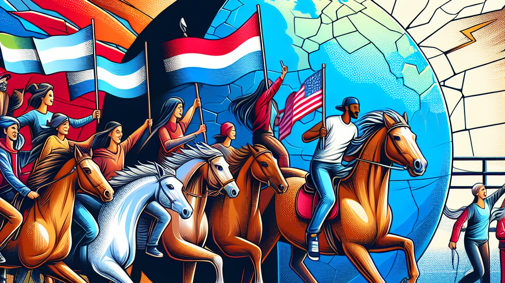 Horse Lovers Lead The Charge: Building Bridges In A Divided World- just horse riders