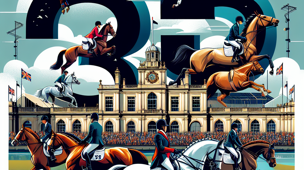 Celebrating 35 Years Of Equestrian Prestige At The Agria Blenheim Palace International Horse Trials- just horse riders