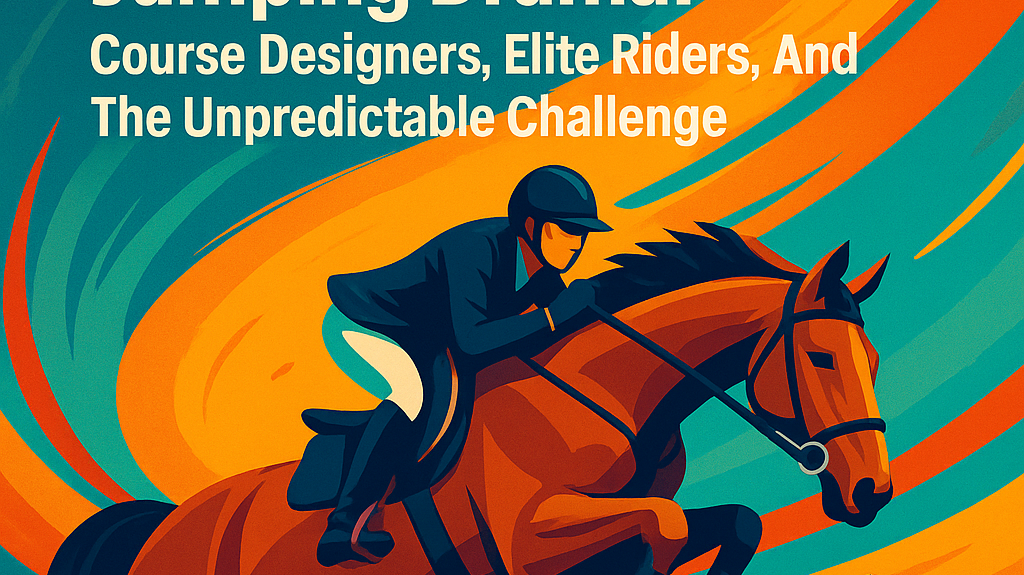 Behind The Scenes Of Windsor's Show Jumping Drama: Course Designers, Elite Riders, And The Unpredictable Challenge- just horse riders