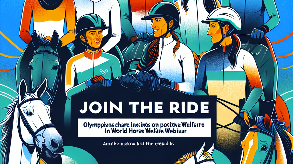 Join the Ride: Olympians Share Insights on Positive Welfare for Sports Horses in World Horse Welfare Webinar- just horse riders