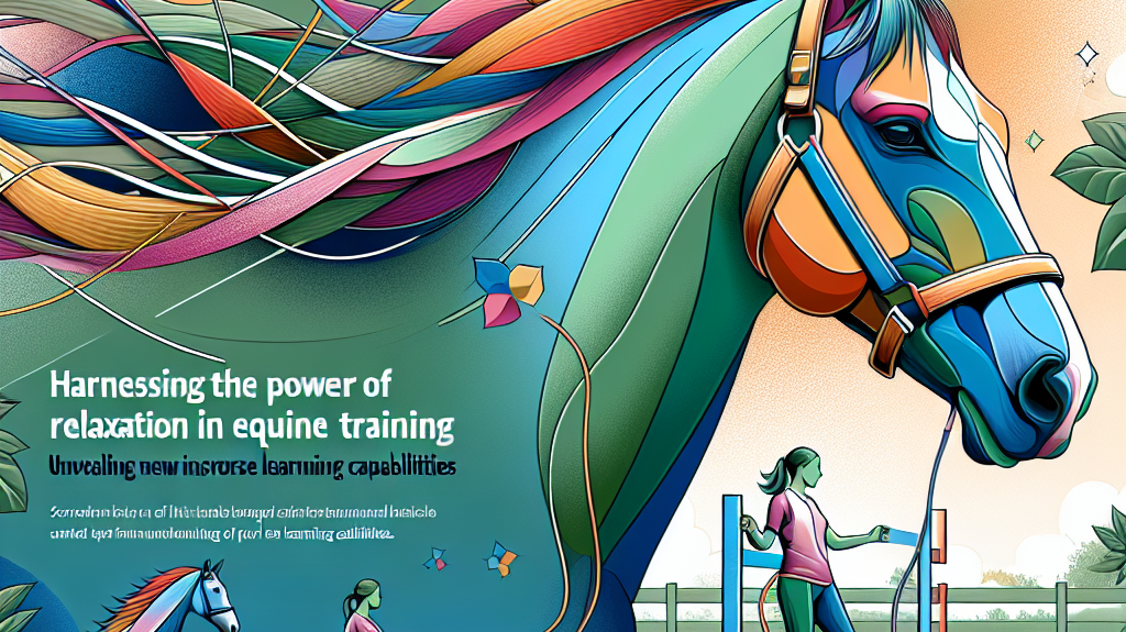 Harnessing the Power of Relaxation in Equine Training: Unveiling New Insights into Horse Learning Capabilities- just horse riders