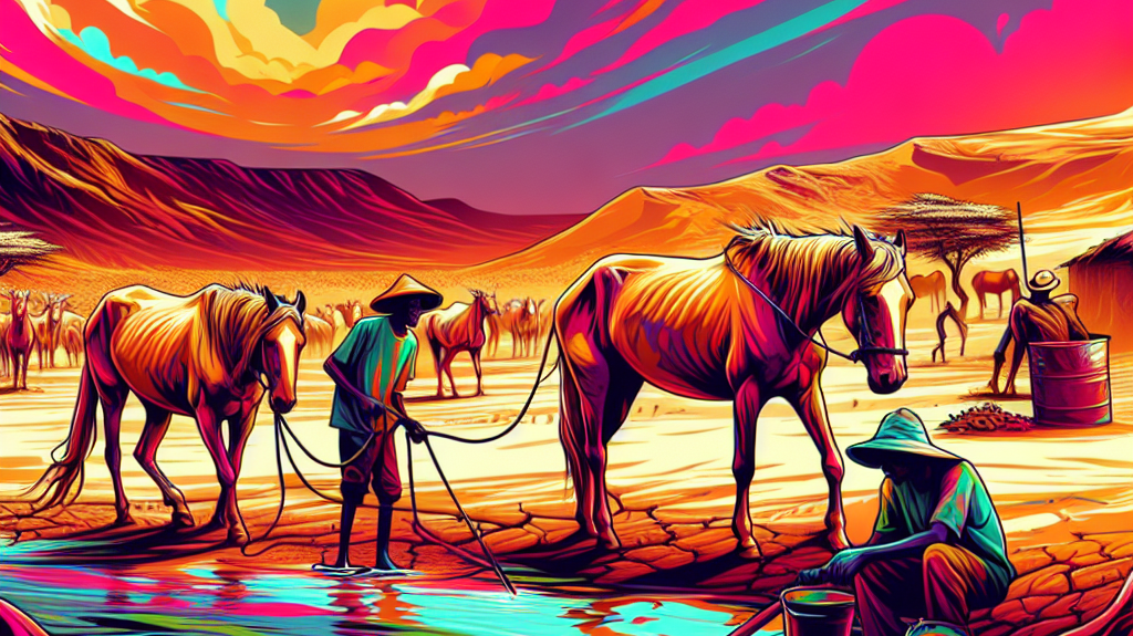 Exploring the Brutal Reality of Climate Change: Senegalese Farmers and Their Struggling Horses Through a Compelling Documentary- just horse riders