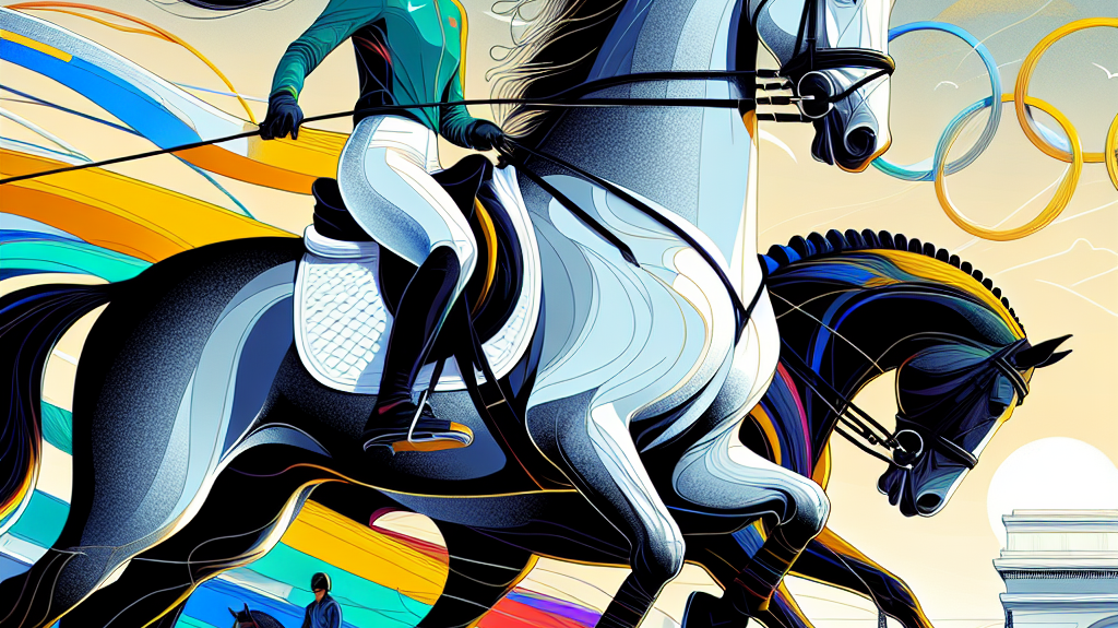 Olympic Dressage 2024: Meet the Riders and Horses Poised for Glory in Paris- just horse riders