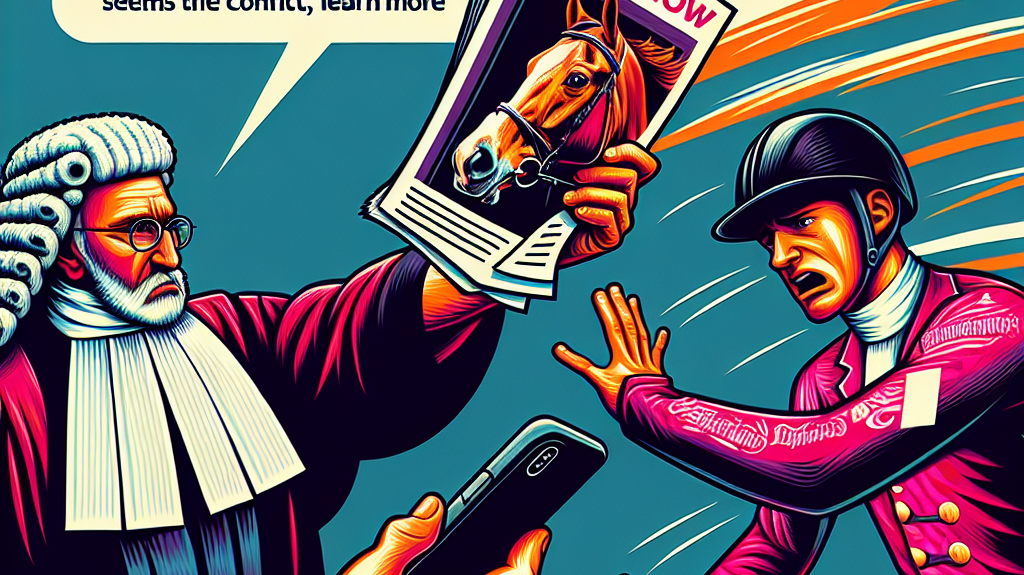 Judge Dismissed Over "Frivolous" Photo: The Tension Between Tradition and Modern Engagement in Equestrian Sports- just horse riders