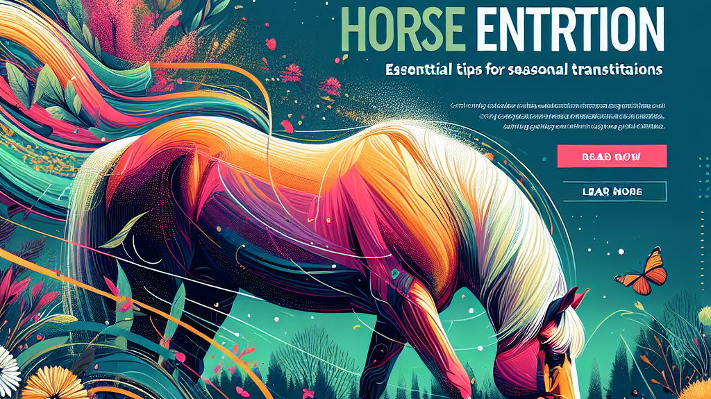 Mastering Spring Horse Nutrition Essential Tips For Seasonal Transitions- just horse riders