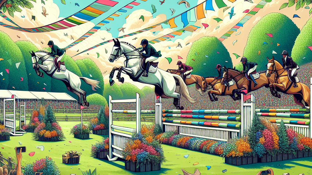 Unraveling the Equestrian Euphoria: A Deep Dive into the Thoresby Eventing Spring Carnival 2024- just horse riders