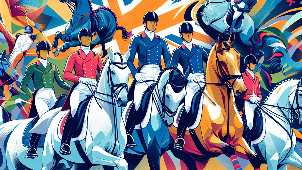 British Para Dressage Riders Shine At 2024 LeMieux National Championships- just horse riders