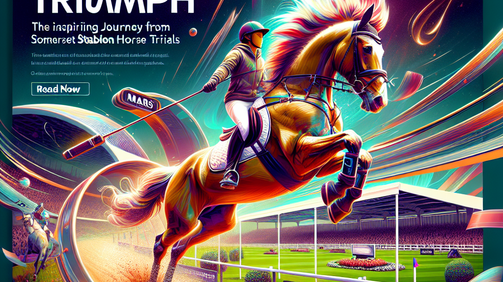 Breeding Triumph: The Inspiring Journey from Somerset Stables to Mars Badminton Horse Trials- just horse riders