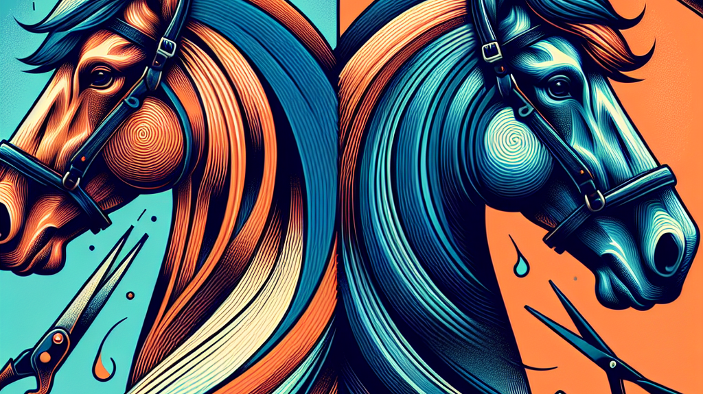 The Ultimate Cob Grooming Debate: Clipping vs. Hogging Styles Explained- just horse riders