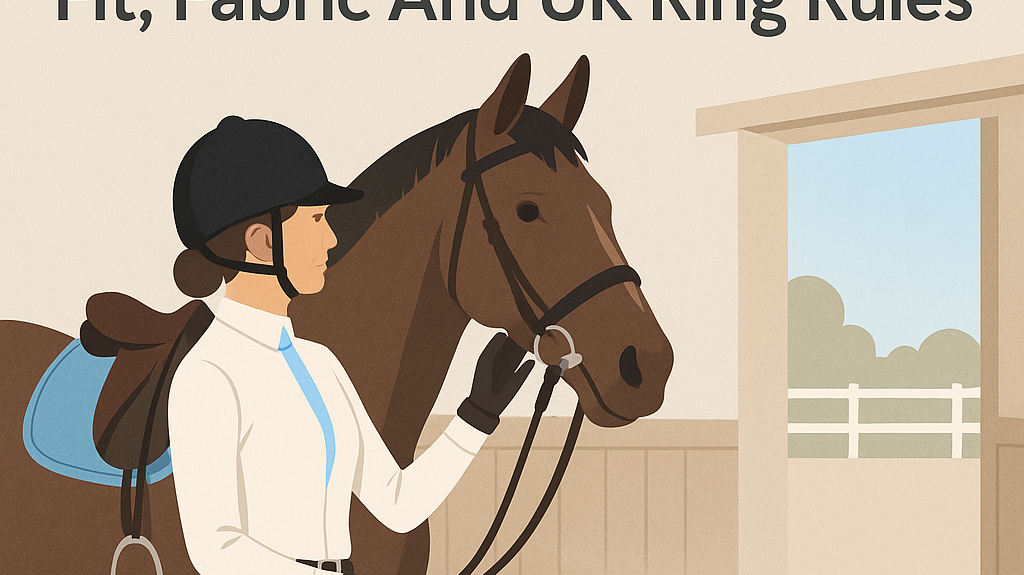 Show And Stock Shirts: Fit, Fabric And UK Ring Rules- just horse riders