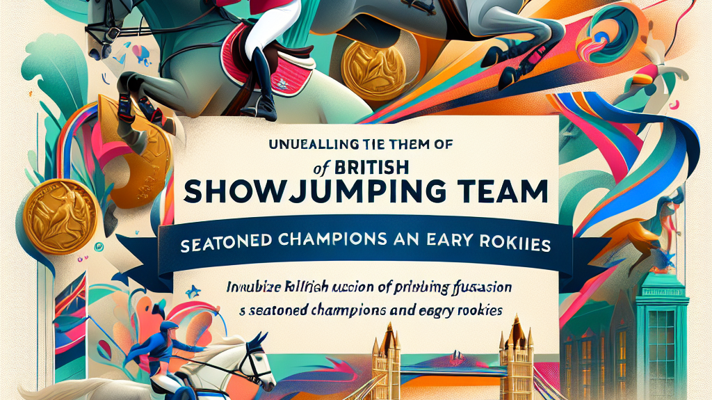 Unveiling the British Showjumping Team for Paris 2024: A Dynamic Fusion of Seasoned Champions and Eager Rookies- just horse riders
