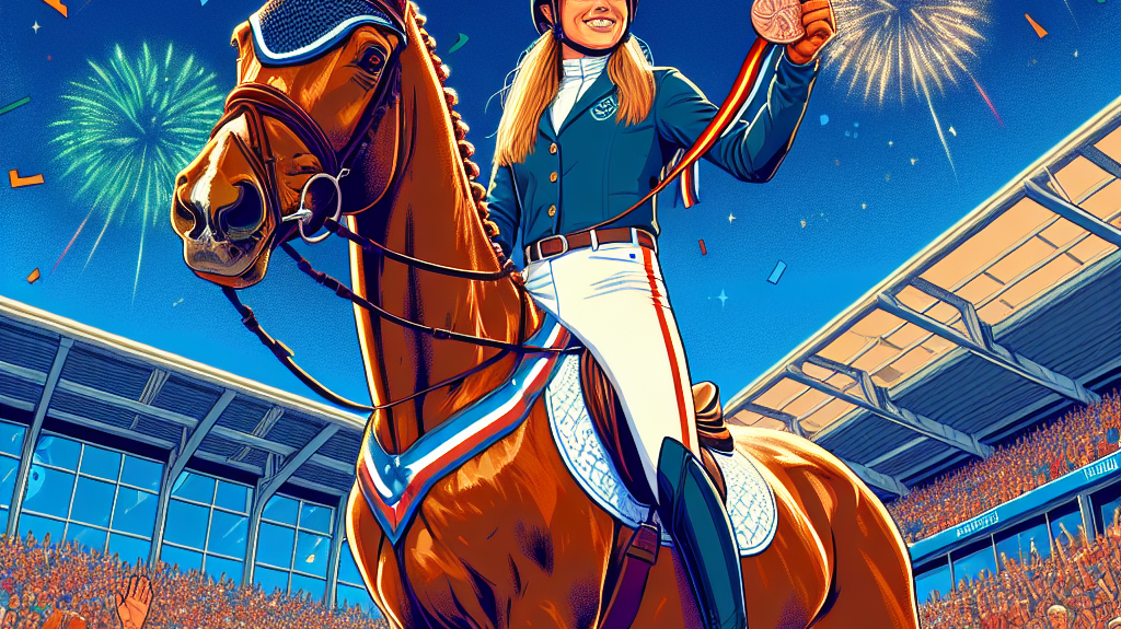 Sophie Wells Captures Bronze At Paris 2024 Paralympic Games With Debut Horse- just horse riders