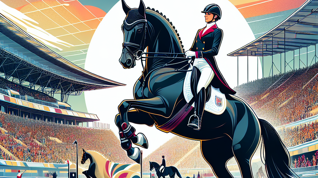 British Equestrian Triumphs: Highlighting British Dressage's Stellar Performances at the 2024 FEI European Championships- just horse riders