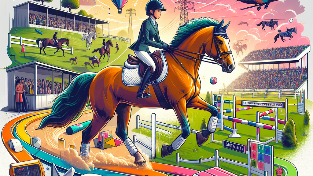 Embracing the Equestrian Dream: An Aspiring Rider's Journey from School to the Mars Badminton Horse Trials- just horse riders