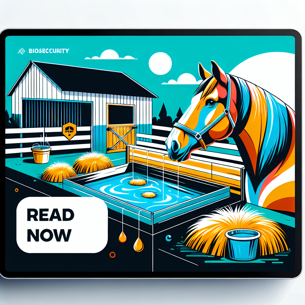 "Essential Biosecurity Measures to Keep Your Horse Happy and Healthy