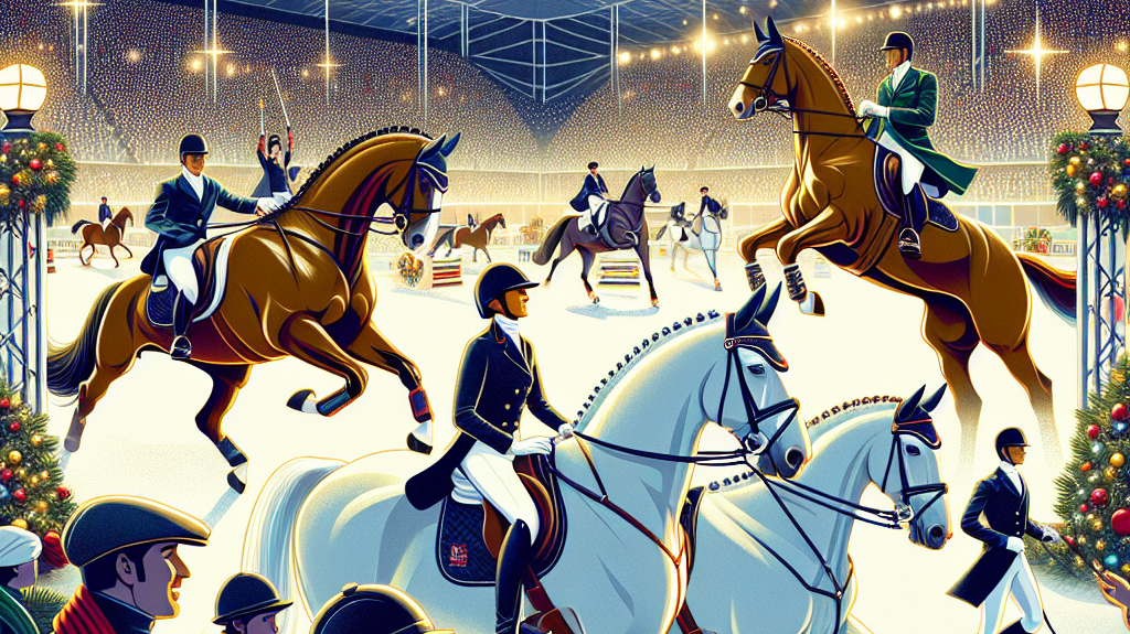 Experience The London International Horse Show A Festive Equestrian Spectacle For All- just horse riders